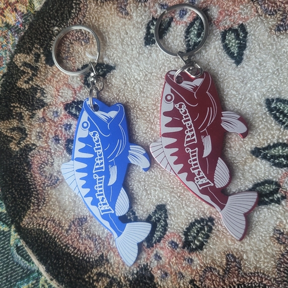 Vintage Set Fish Keychains - Picture 3 of 9